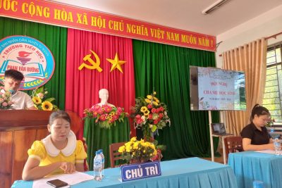 Hội nghị cha mẹ học sinh năm học 2023-2024