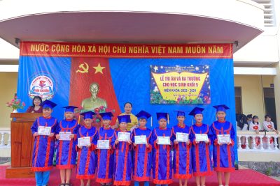 Lễ tri ân và ra trường cho học sinh khối 5 năm học 2023-2024